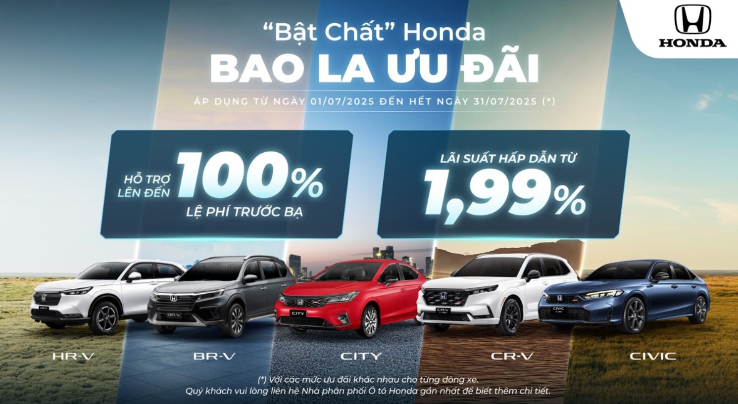 Giá lăn bánh Honda CR-V