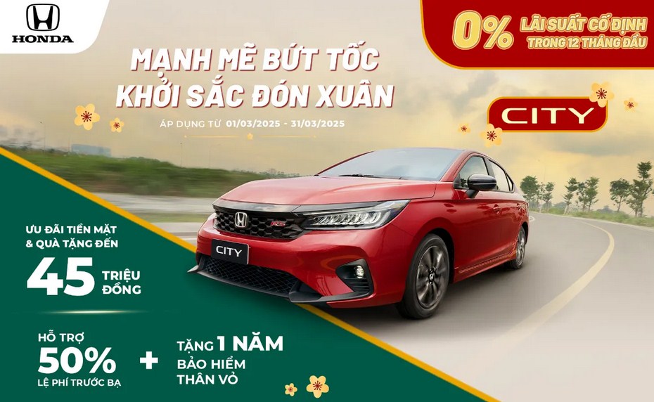 Giá lăn bánh Honda City 2025 tại Hà Nội: Giới thiệu, đánh giá và chi tiết