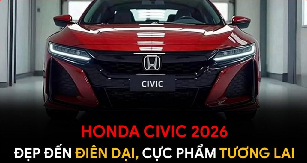 Honda Civic 2026 – Giá lăn bánh chi tiết tại TP. Hồ Chí Minh & Hà Nội: Cần chuẩn bị bao nhiêu để "rước dâu"?
