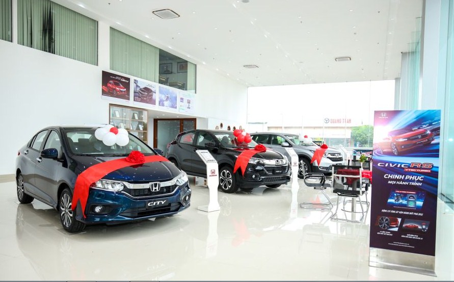 Honda Ôtô Dĩnh Kế Bắc Giang vị trí thuận tiện tin cậy