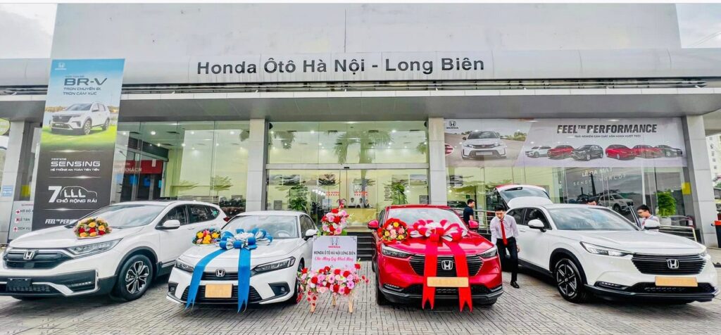 Honda Ôtô Long Biên – Điểm đến tin cậy cho khách hàng tại Hà Nội