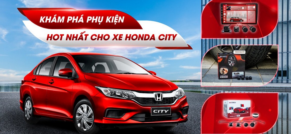 Phụ kiện chính hãng cho Honda City 2026: Lựa chọn thông minh để nâng tầm "xế yêu"